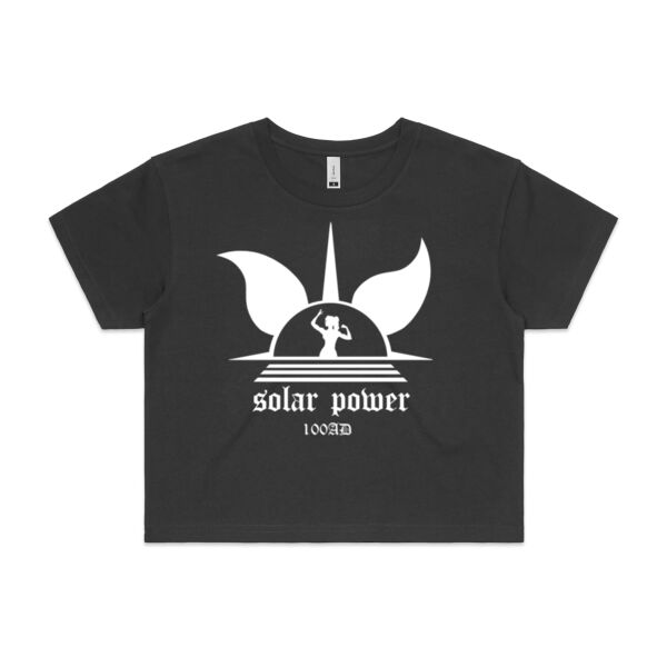 Mithras Athletica - SOLAR POWER [LADIES CROP TOP] Thumbnail